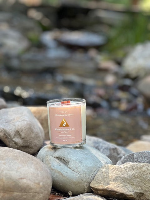 Rose Scented Soy Candle